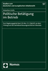 Politische Betätigung im Betrieb