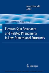 Electron Spin Resonance and Related Phenomena in Low-Dimensional Structures