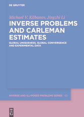 Inverse Problems and Carleman Estimates