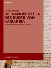 Die Kanontafeln des Euseb von Kaisareia