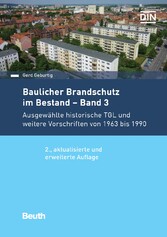 Baulicher Brandschutz im Bestand: Band 3