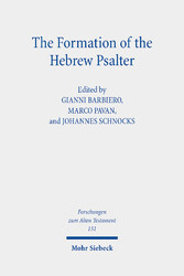 The Formation of the Hebrew Psalter