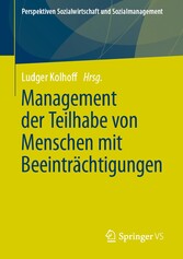 Management der Teilhabe von Menschen mit Beeinträchtigungen