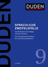 Sprachliche Zweifelsfälle