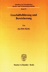 Geschäftsführung und Bereicherung.