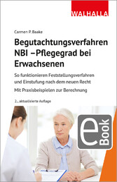 Begutachtungsverfahren NBI - Pflegegrad bei Erwachsenen