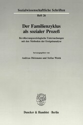 Der Familienzyklus als sozialer Prozeß.