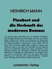 Flaubert und die Herkunft des modernen Romans