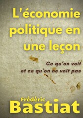 L&apos;économie politique en une leçon