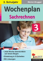 Wochenplan Sachrechnen / Klasse 3