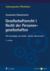 Gesellschaftsrecht I. Recht der Personengesellschaften, eBook