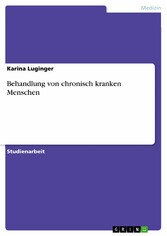 Behandlung von chronisch kranken Menschen