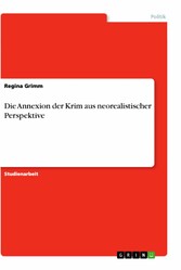 Die Annexion der Krim aus neorealistischer Perspektive