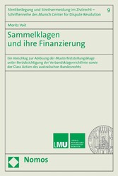 Sammelklagen und ihre Finanzierung