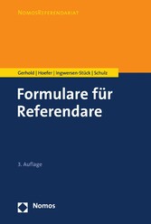 Formulare für Referendare