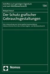 Der Schutz grafischer Gebrauchsgestaltungen