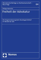 Freiheit der Advokatur