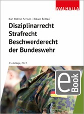 Disziplinarrecht, Strafrecht, Beschwerderecht der Bundeswehr