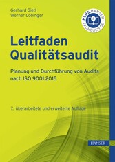 Leitfaden Qualitätsaudit