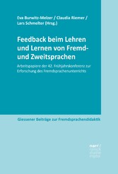 Feedback beim Lehren und Lernen von Fremd- und Zweitsprachen