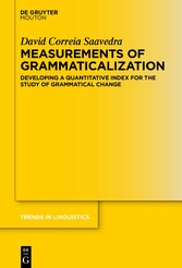 Measurements of Grammaticalization