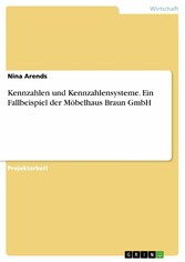 Kennzahlen und Kennzahlensysteme. Ein Fallbeispiel der Möbelhaus Braun GmbH