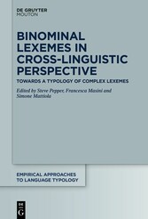 Binominal Lexemes in Cross-Linguistic Perspective