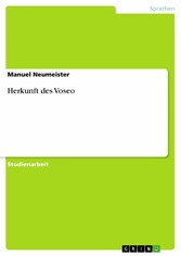 Herkunft des Voseo