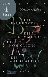 Die Beschenkte & Co.: Band 1-4 der Bestseller-Serie im Sammelband! (Die sieben Königreiche)