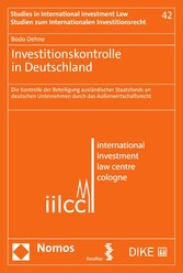 Investitionskontrolle in Deutschland