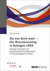 »Da war doch was!« - Der Brandanschlag in Solingen 1993