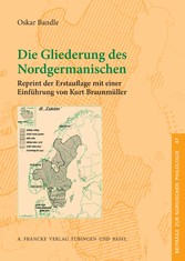 Die Gliederung des Norgermanischen