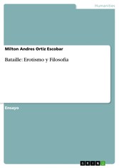 Bataille: Erotismo y Filosofia