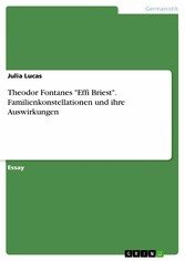 Theodor Fontanes 'Effi Briest'. Familienkonstellationen und ihre Auswirkungen