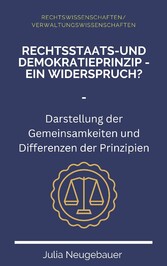 Rechtsstaats- und Demokratieprinzip - ein Widerspruch