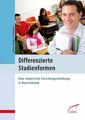 Differenzierte Studienformen