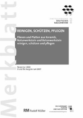 Merkblatt Reinigen, Schützen Pflegen (PDF) 2022-11