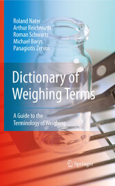 Dictionary of Weighing Terms