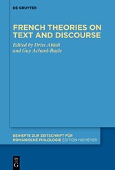 French theories on text and discourse