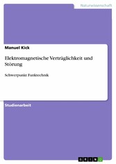 Elektromagnetische Verträglichkeit und Störung