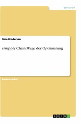 e-Supply Chain: Wege der Optimierung