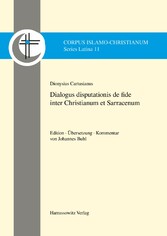 Dialogus disputationis de fide inter Christianum et Sarracenum