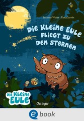 Die kleine Eule fliegt zu den Sternen