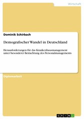 Demografischer Wandel in Deutschland