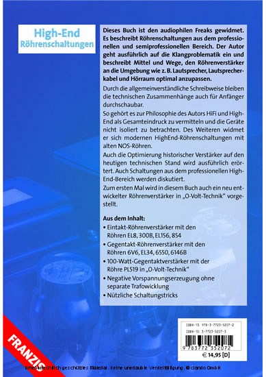 High-End-Röhrenschaltungen