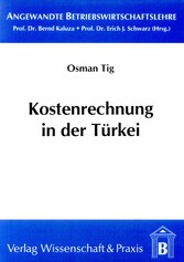 Kostenrechnung in der Türkei.