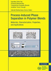 Process-Induced Phase Separation in Polymer Blends