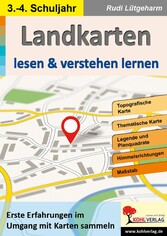 Landkarten lesen und verstehen lernen