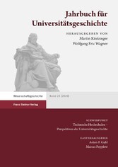 Jahrbuch für Universitätsgeschichte 23 (2020)