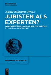 Juristen als Experten?